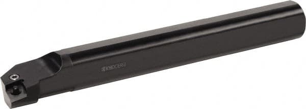Kyocera - 2.02" Min Bore Diam, 12" OAL, 1-1/2" Shank Diam, A...PCLN Indexable Boring Bar - 2-1/2" Max Bore Depth, CNGA 43.., CNGG 43.., CNMA 43.., CNMG 43.., CNMM 43.., CNMP 43.. Insert, Pin Lock Assembly Holding Method - Americas Industrial Supply