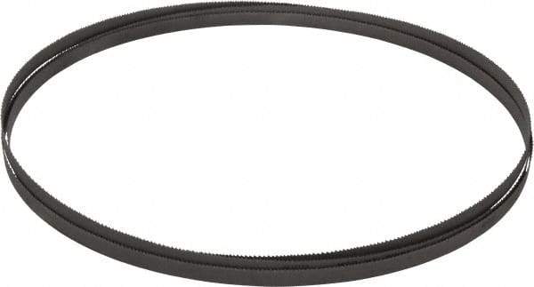 Lenox - 10 to 14 TPI, 10' 10" Long x 1/2" Wide x 0.025" Thick, Welded Band Saw Blade - Bi-Metal, Toothed Edge, Modified Raker Tooth Set, Flexible Back, Contour Cutting - Americas Industrial Supply