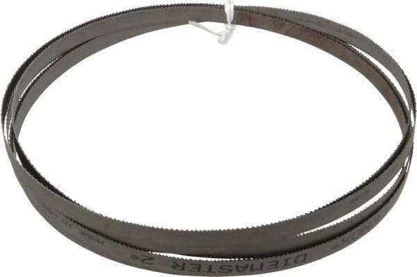 Lenox - 10 to 14 TPI, 12' 5" Long x 1/2" Wide x 0.025" Thick, Welded Band Saw Blade - Bi-Metal, Toothed Edge, Raker Tooth Set, Flexible Back, Contour Cutting - Americas Industrial Supply