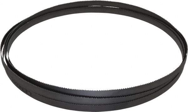 Lenox - 8 to 12 TPI, 14' 7" Long x 1/2" Wide x 0.025" Thick, Welded Band Saw Blade - Bi-Metal, Toothed Edge, Raker Tooth Set, Flexible Back, Contour Cutting - Americas Industrial Supply