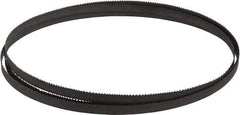 Lenox - 10 to 14 TPI, 6' 8" Long x 3/8" Wide x 0.025" Thick, Welded Band Saw Blade - Bi-Metal, Toothed Edge, Modified Raker Tooth Set, Flexible Back, Contour Cutting - Americas Industrial Supply