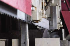 Lenox - 1.0 to 1.3 TPI, 26' Long x 2" Wide x 1/16" Thick, Welded Band Saw Blade - M42, Bi-Metal, Toothed Edge, Flexible Back - Americas Industrial Supply