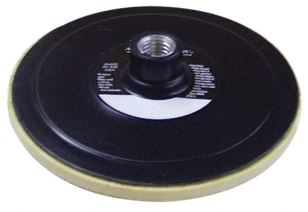 AutoQuip - 8" Diam Hook & Loop Disc Backing Pad - Medium Density, 4,800 RPM - Americas Industrial Supply