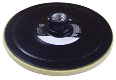 AutoQuip - 8" Diam Hook & Loop Disc Backing Pad - Medium Density, 4,800 RPM - Americas Industrial Supply