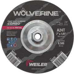 WEILER 7″ × 1/8″ TYPE 27 - Americas Industrial Supply