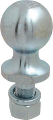 Reese - 1-7/8" Diam, 1-1/2" Shank Length, Hitch Ball - 3/4" Shank Diam, 2,000 Lb Capacity, Zinc Finish - Americas Industrial Supply