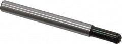 LMT - 1/2" Cut Diam, 1.26" Max Depth of Cut, 1/2" Shank Diam, 5.12" OAL, Indexable Ball Nose End Mill - 1.26" Head Length, Straight Shank, EBG-R Toolholder, WPR 0500 Insert - Americas Industrial Supply