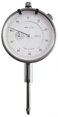 Value Collection - 1/4" Range, 0-100 Dial Reading, 0.001" Graduation Dial Drop Indicator - 1-37/64" Dial, Revolution Counter - Americas Industrial Supply