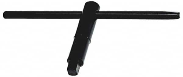 Interstate - 20, 25" Chuck Diam Compatibility, Lathe Chuck Key - Compatible with 3-Jaw Chucks, 5-1/2" Body Length, 3/4" Actual Key Square Size - Americas Industrial Supply