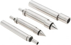 Value Collection - Double, Single End, Edge Finder Set - Ball, Conical, Cylindrical Head Type, Includes 4 Attachments, 4 Pieces - Americas Industrial Supply