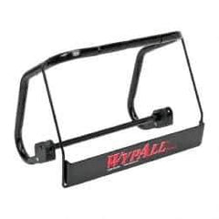 WypAll - Black Wipe Dispenser - 8.8" High x 16.8" Wide 10.8" Deep, For Jumbo Roll Wipes - Americas Industrial Supply