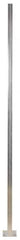 Folding Guard - 8 Ft. Tall Post - For Galvanized Welded Wire Partitions, for Temporary Structures - Americas Industrial Supply