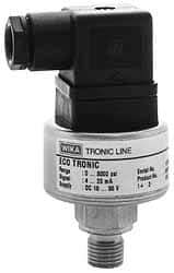 Wika - 1,160 Max psi, Eco-tronic Pressure Transmitters & Transducers - 1/4" Thread - Americas Industrial Supply