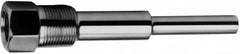 Alloy Engineering - 6 Inch Overall Length, 3/4 Inch Thread, Brass Standard Thermowell - 4-1/2 Inch Insertion Length - Americas Industrial Supply