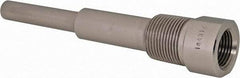 Alloy Engineering - 6 Inch Overall Length, 3/4 Inch Thread, 304 Stainless Steel Standard Thermowell - 4-1/2 Inch Insertion Length - Americas Industrial Supply