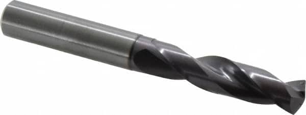 Guhring - 0.4606" 140° Spiral Flute Solid Carbide Screw Machine Drill Bit - Americas Industrial Supply