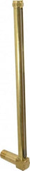 LDI Industries - 12-1/2 Inch Long Sight, 1/2 Inch Thread Size, Buna-N Seal Long Elbow, Vented Oil-Level Indicators and Gauge - 13-11/16 Inch Length to Center of Base - Americas Industrial Supply