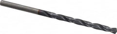 Chicago-Latrobe - 9/64" 135° High Speed Steel Jobber Drill - TiCN Finish, Right Hand Cut, Spiral Flute, Straight Shank, 2-7/8" OAL, Split Point - Americas Industrial Supply