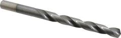 Chicago-Latrobe - 23/64" 135° High Speed Steel Jobber Drill - TiCN Finish, Right Hand Cut, Spiral Flute, Straight Shank, 4-7/8" OAL, Split Point - Americas Industrial Supply