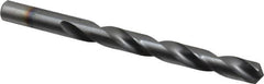 Chicago-Latrobe - 29/64" 135° High Speed Steel Jobber Drill - TiCN Finish, Right Hand Cut, Spiral Flute, Straight Shank, 5-5/8" OAL, Split Point - Americas Industrial Supply