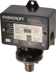 Ashcroft - 450 to 3,000 psi Adjustable Range, 12,000 Max psi, Watertight Single Setpoint - 1/4 Female - Americas Industrial Supply