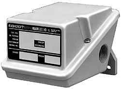 Ashcroft - 15 to 100 psi Adjustable Range, 1,000 Max psi, Watertight Dual Setpoint - 1/4 Thread - Americas Industrial Supply