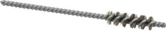 Schaefer Brush - 1/8 Inch Inside Diameter, 5/16 Inch Actual Brush Diameter, Stainless Steel, Power Fitting and Cleaning Brush - 1/8 Shank Diameter, 3-5/8 Inch Long, Twisted Wire Stem, 1/4 Inch Refrigeration Outside Diameter - Americas Industrial Supply