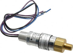 United Electric Controls - 8,000 Max psi, Compact Cylindral Pressure Switch - 1/4 Thread - Americas Industrial Supply
