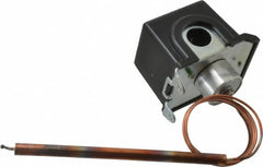 Made in USA - 0 to 150°F, General Service Temp Switch - 5 Resolution, 3/8 x 6-7/8 Bulb - Americas Industrial Supply