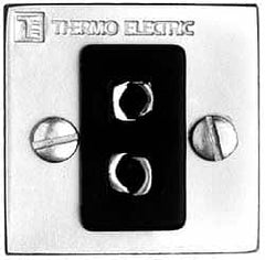 Thermo Electric - Thermocouple Probe Connector Panel, EX Calibration - 2 Pin, Single Circuit - Americas Industrial Supply