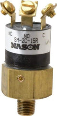 Nason - 15 Max psi, Low Pressure Vacuum Switches - 1/8 Thread - Americas Industrial Supply