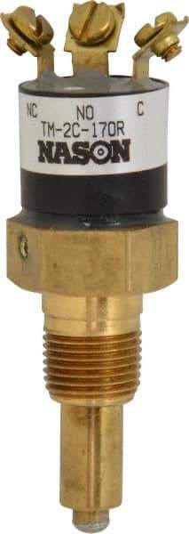 Nason - 170°F, Preset Temp Switch - 3/8 Inch Stem - Americas Industrial Supply