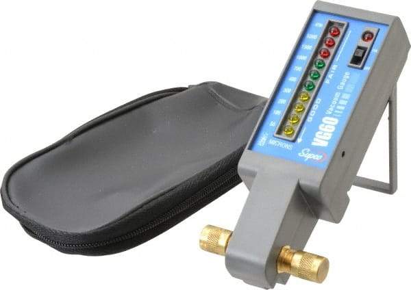 Supco - Vacuum Gauges Type: Electronic Vacuum Gauge Vacuum Range: 50 Microns - Americas Industrial Supply