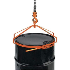 Wesco Industrial Products - 700 Lb Load Capacity, 55 Gal Drum Lifter - 23-1/2" Wide x 12-1/2" High, Steel Wheels - Americas Industrial Supply