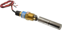 Thomas Products Ltd. - 1" Thread, 900 Max psi, 300°F Max, Liquid Level Side Mounted Float Switches - Brass Stem - Americas Industrial Supply