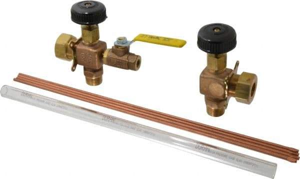 Conbraco - 400 psi Working Pressure, 250 Max psi, Bronze Liquid Level Gage Glass - 400°F Max Operating Temp, 3/4 Inch Thread, PTFE Seal - Americas Industrial Supply