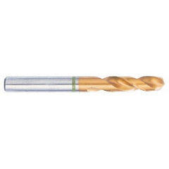 Accupro - 1/2" 130° Spiral Flute Cobalt Screw Machine Drill Bit - Americas Industrial Supply