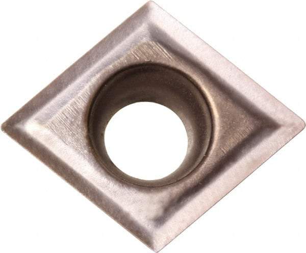 Sumitomo - CPGT2.51.51 SD Grade T1500A Cermet Turning Insert - 80° Diamond, 1/4" Inscr Circle, 3/32" Thick, 1/64" Corner Radius - Americas Industrial Supply