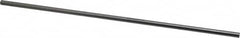 Thomson Industries - 1/4" Diam, 1' Long, Steel Annealed End Round Linear Shafting - 60C Hardness - Americas Industrial Supply