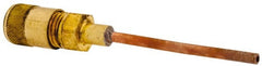 Parker - 500 Max psi, 1/8 Tube Outside Diameter, Extended Copper Tube Access Valve - Americas Industrial Supply