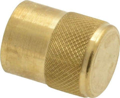 Parker - 1/4" Tube OD Access Valve Quick Seal Cap with Gasket - For Parker Brass Access Valves - Americas Industrial Supply