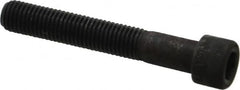 Made in USA - 5/16-24 UNF Hex Socket Drive, Socket Cap Screw - Alloy Steel, Black Oxide Finish, Partially Threaded, 2" Length Under Head - Americas Industrial Supply