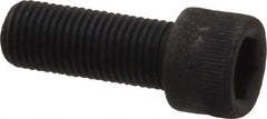 Made in USA - 3/8-24 UNF Hex Socket Drive, Socket Cap Screw - Alloy Steel, Black Oxide Finish, Fully Threaded, 1" Length Under Head - Americas Industrial Supply