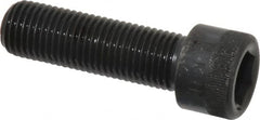 Made in USA - 7/16-20 UNF Hex Socket Drive, Socket Cap Screw - Alloy Steel, Black Oxide Finish, Fully Threaded, 1-1/2" Length Under Head - Americas Industrial Supply