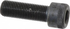 Made in USA - 1/2-20 UNF Hex Socket Drive, Socket Cap Screw - Alloy Steel, Black Oxide Finish, Fully Threaded, 1-1/2" Length Under Head - Americas Industrial Supply