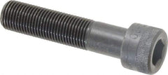 Made in USA - 1/2-20 UNF Hex Socket Drive, Socket Cap Screw - Alloy Steel, Black Oxide Finish, Partially Threaded, 2-1/4" Length Under Head - Americas Industrial Supply