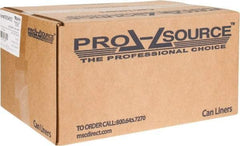 PRO-SOURCE - 2 mil Thick, Heavy-Duty Trash Bags - 38" Wide x 58" High, Black - Americas Industrial Supply