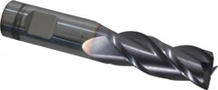 Niagara Cutter - 5/8", 3 Flute, Single End, Solid Carbide, 0.0300 - 0.0350" Corner Radius End Mill - 3-1/2" OAL, 35° Helix, Right Hand Flute, 1-5/8" LOC, Right Hand Cut - Americas Industrial Supply