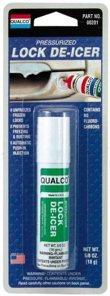 Made in USA - Automotive Lock De-Icer - 5/8 oz Aerosol - Americas Industrial Supply