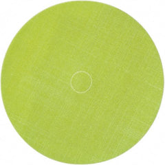 3M - 6" Diam, 35 Grit Trizact Aluminum Oxide Adhesive PSA Disc - Extra Fine Grade, Green, Polyester Backing, Flexible, Use with Random Orbital Sanders - Americas Industrial Supply